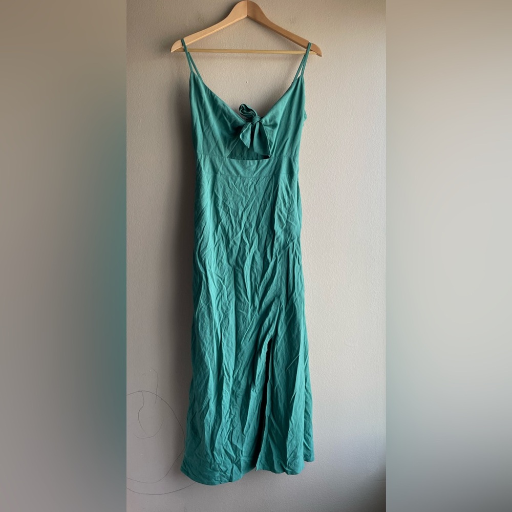 Splendid Women Green Maxi Dress Size XS